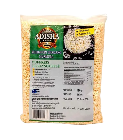 Adisha Kolhapuri Bhadang Murmura 400Gm