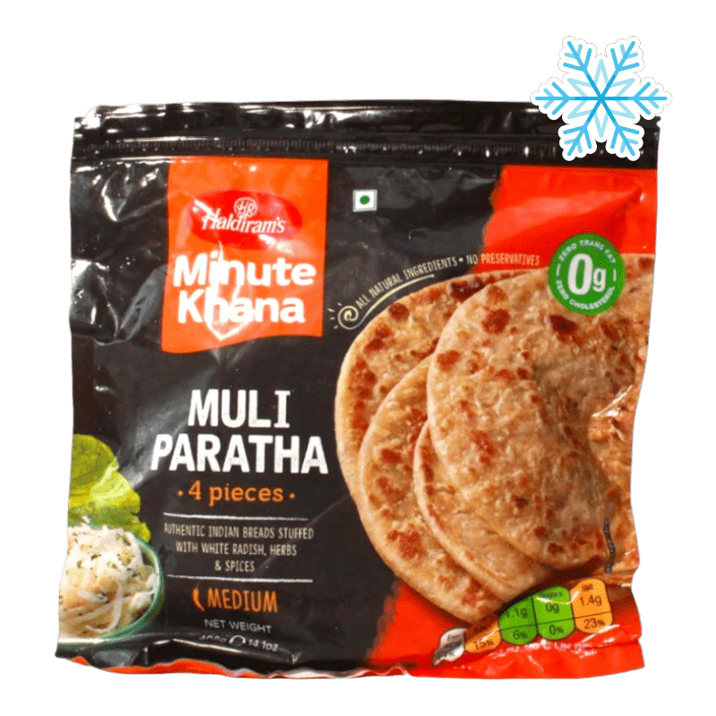 Haldiram Muli Paratha 400Gm (4 Pieces)