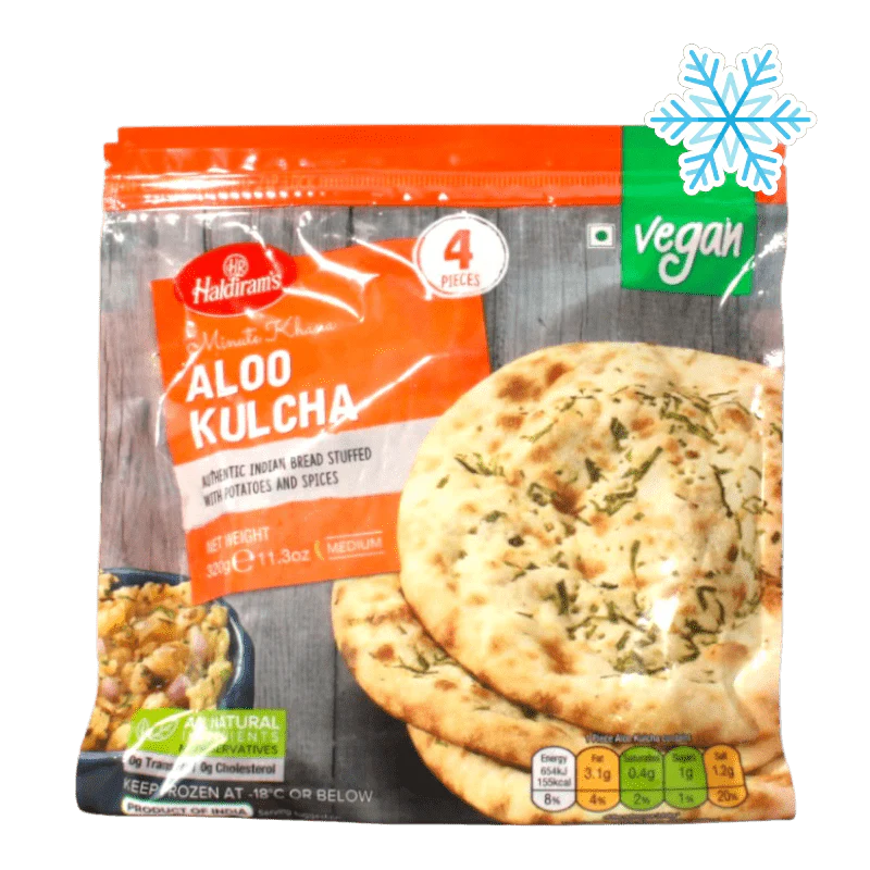 Haldiram Frozen Aloo Kulcha 420Gm (4 Pieces)
