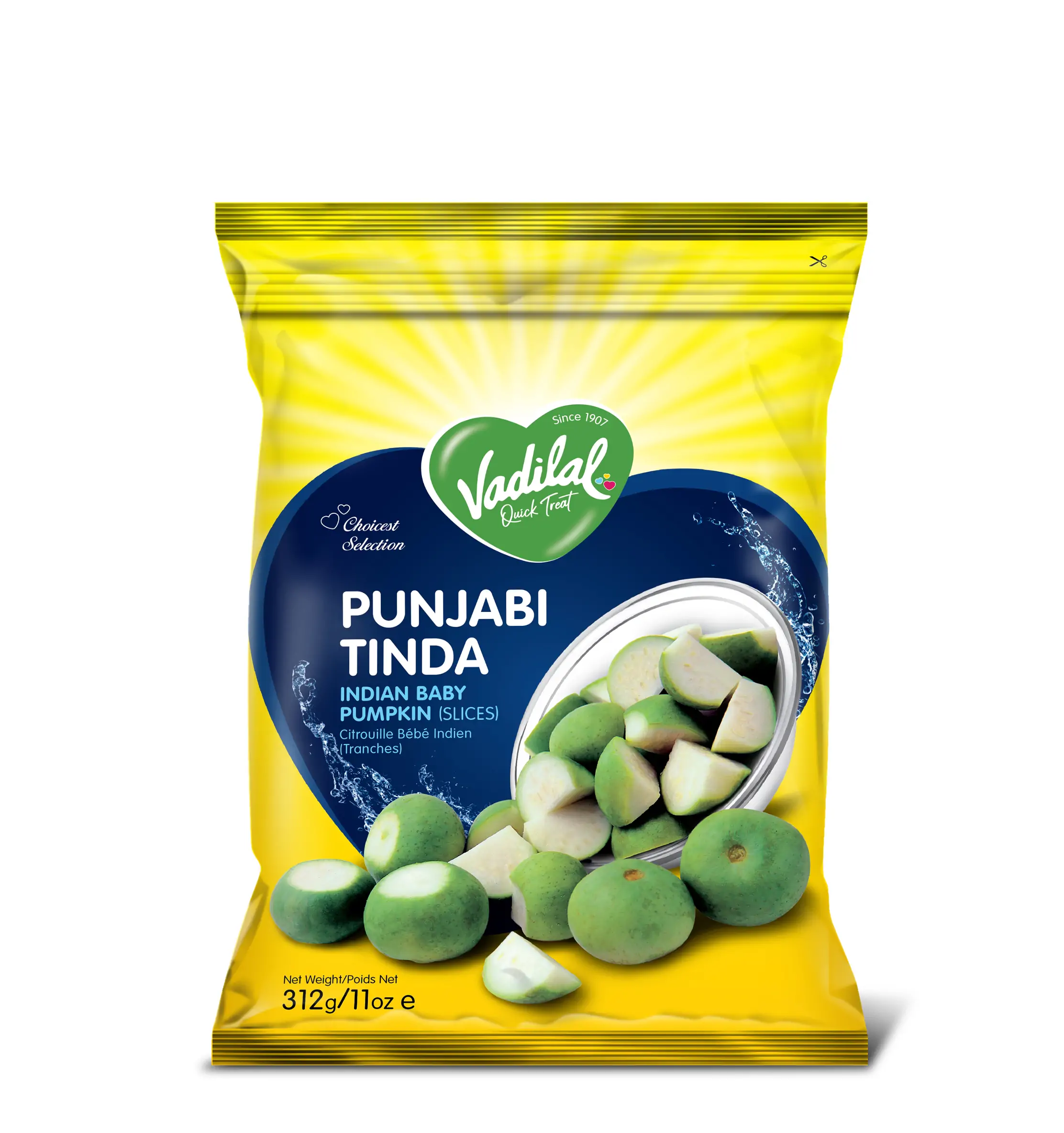Vadilal Frozen Punjabi Tinda 312Gm