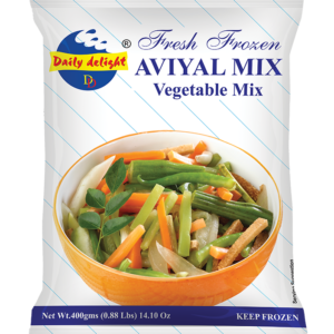 Daily Delight Frozen Avial Mix 400Gm