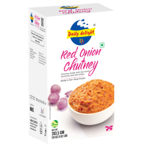 Daily Delight Frozen Red Onion Chutney 283.5Gm