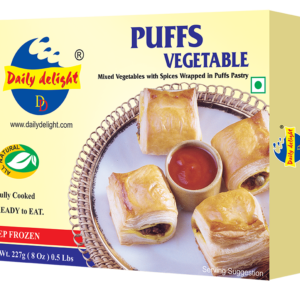 Daily Delight Frozen Puff Vegetable 227Gm
