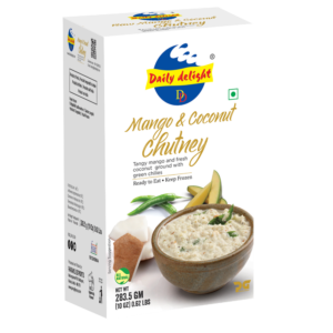 Daily Delight Frozen Mango & Coconut Chutney 283.5Gm
