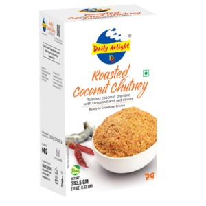 Daily Delight Frozen Roasted Coconut Chutney 283.5Gm