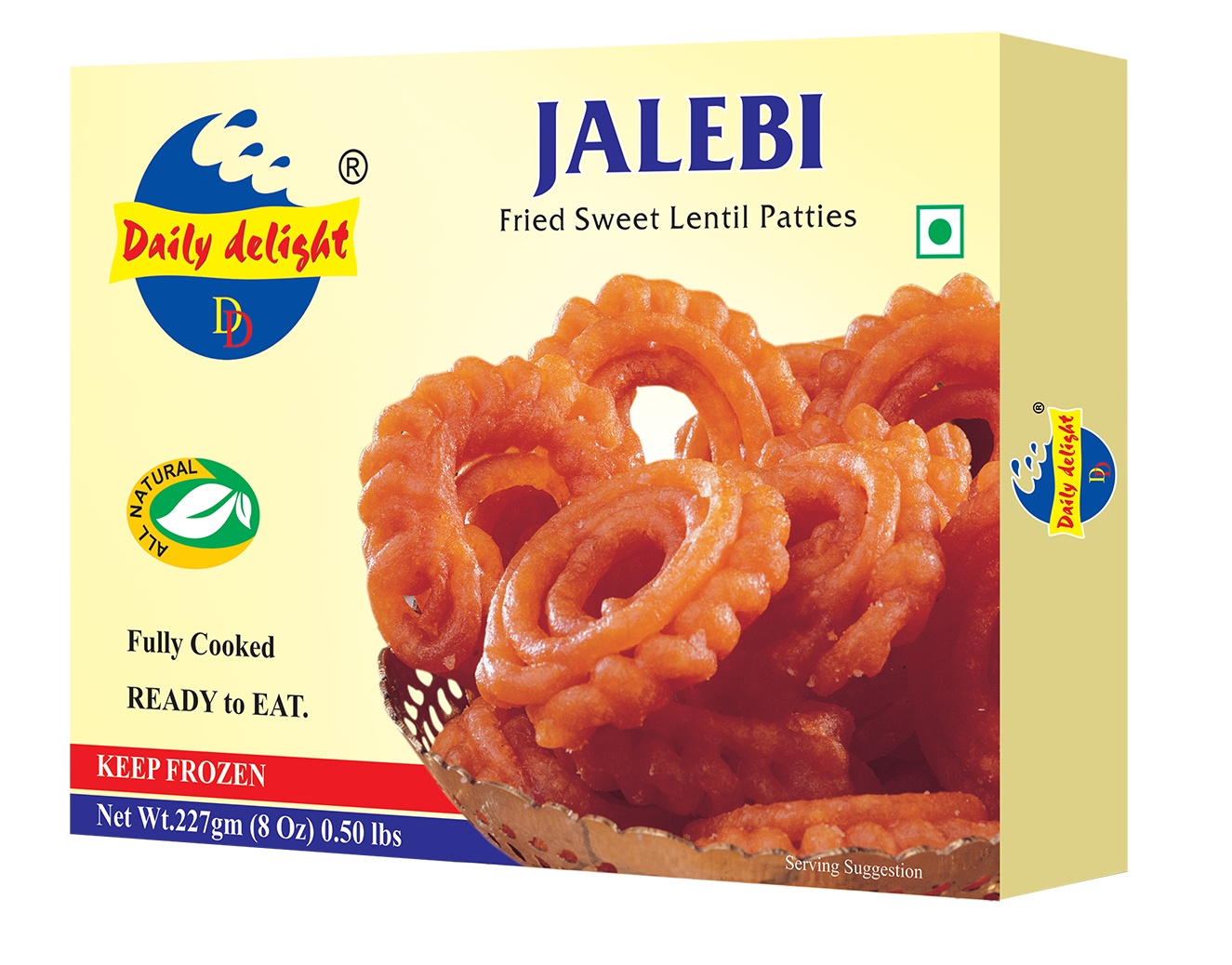 Daily Delight Frozen Jalebi 227Gm