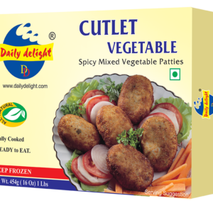 Daily Delight Frozen Cutlet Vegetable 454Gm