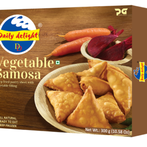 Daily Delight Frozen Vegetable Samosa 300Gm
