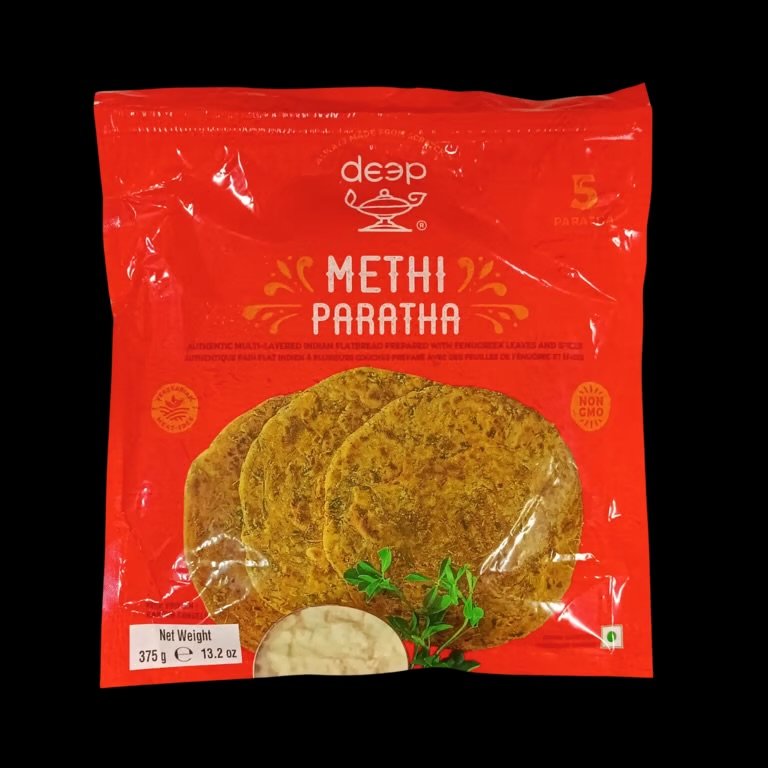 Deep Frozen Methi Paratha 375Gm (5 Pieces)