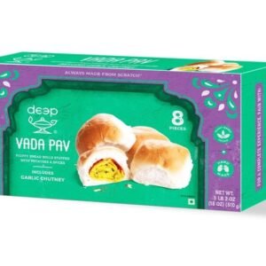 Deep Frozen Vada Pav 510Gm (8 Pieces)