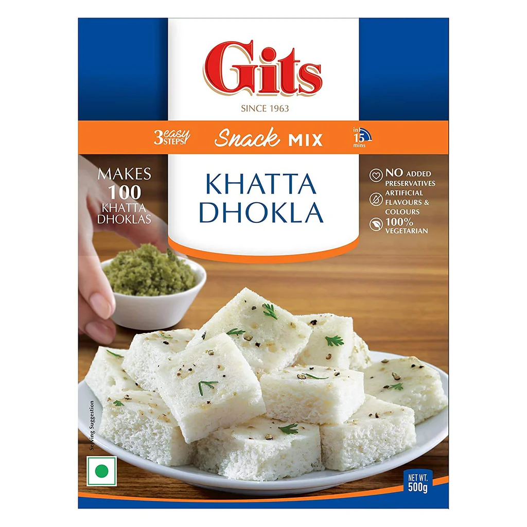 Gits Khatta Dhokla 500Gm