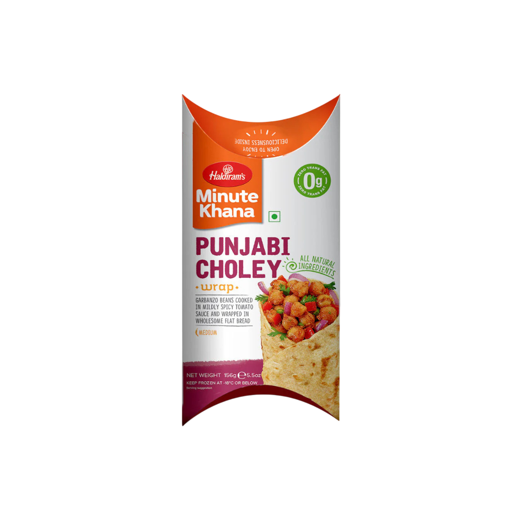 Haldiram Frozen Punjabi Choley Wrap 156g