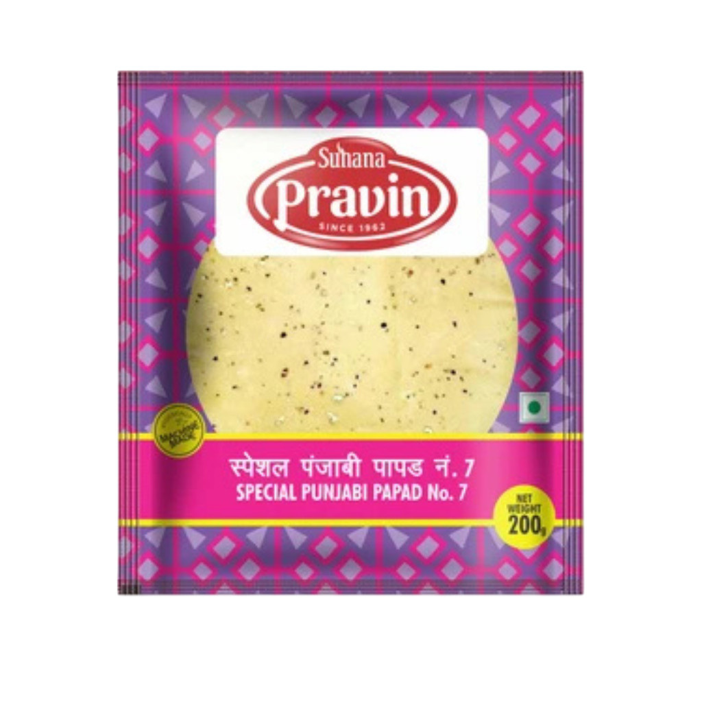 Suhana Pravin Special Punjabi Papad 200gm