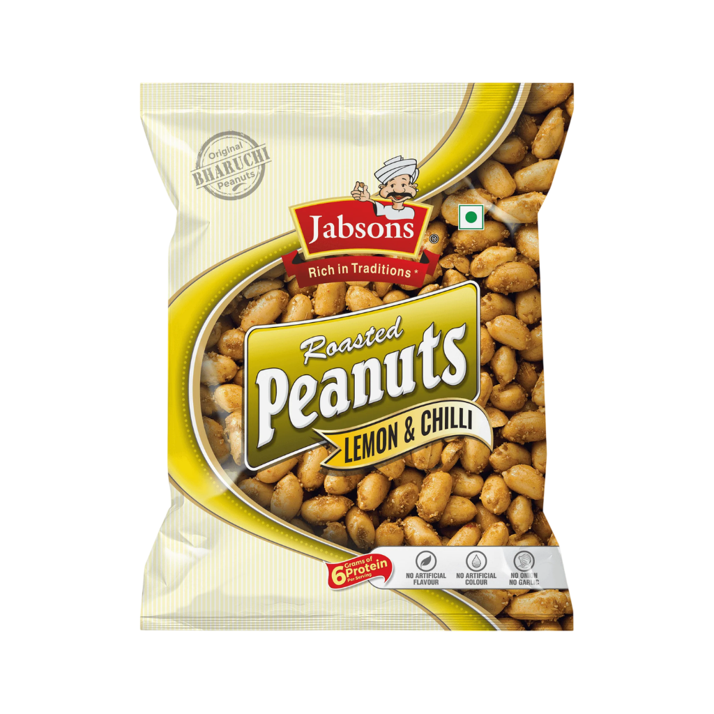 Jabsons Roasted Peanuts Lemon & Chilli